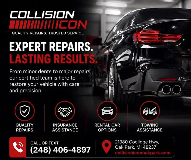 Expert repairs, lasting results at Collision Icon